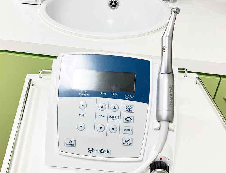 八千代緑が丘駅より徒歩1分の歯医者、公園都市プラザわかば歯科の最新の医療設備