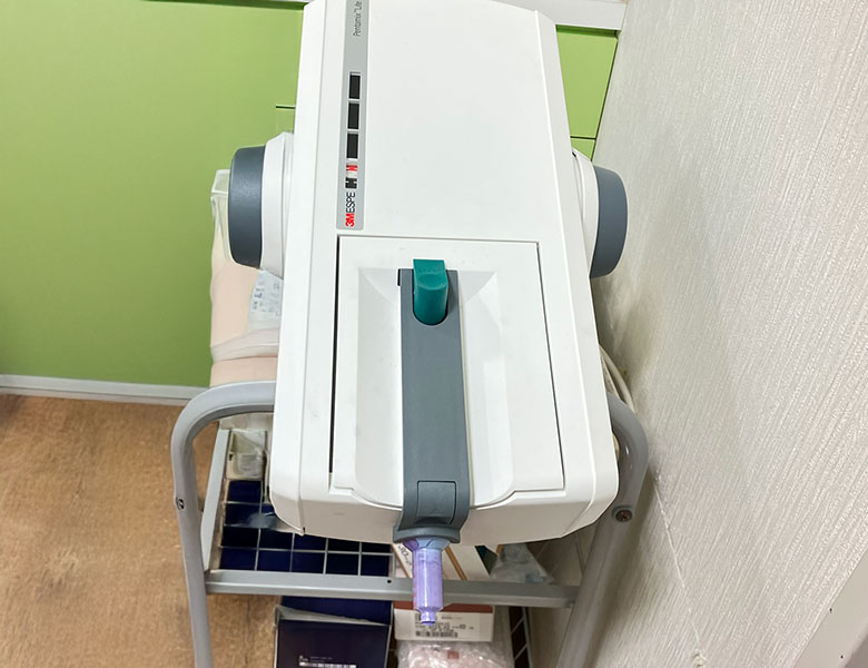 八千代緑が丘駅より徒歩1分の歯医者、公園都市プラザわかば歯科の最新の医療設備